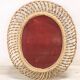 1960s Italian design bamboo mirror