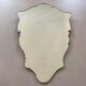 Old bevelled/chiseled mirror 39x57cm