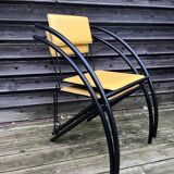 Chaises cuir style minimaliste
