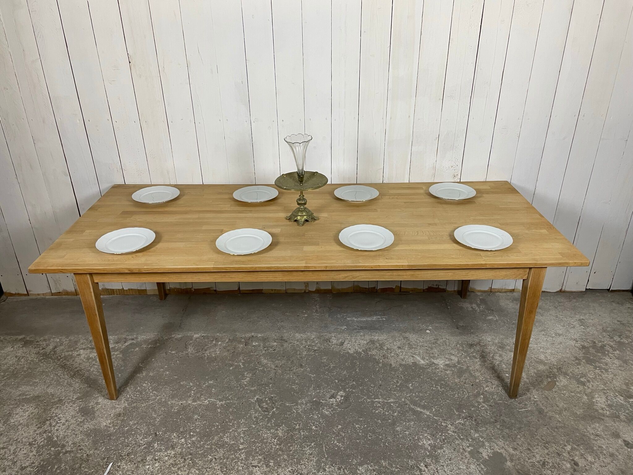Table de ferme chêne