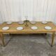 Table de ferme chêne