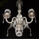 Murano crystal chandelier, Italy.