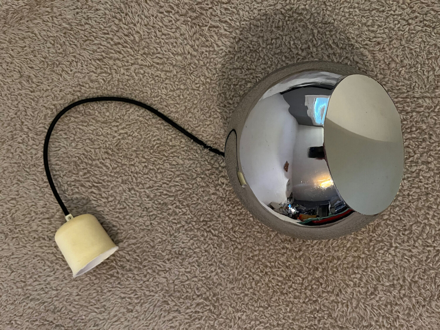 Suspension globe eyeball year 70/80