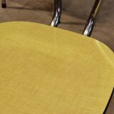 Set of 9 chairs in multicolored formica