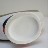 Zoomorphic pitcher vase rooster porcelain design vintage