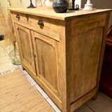 Parisian buffet in raw wood