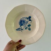 Lot de 8 assiettes creuses vintage dépareillées