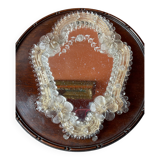 Crystal and Murano glass mirror