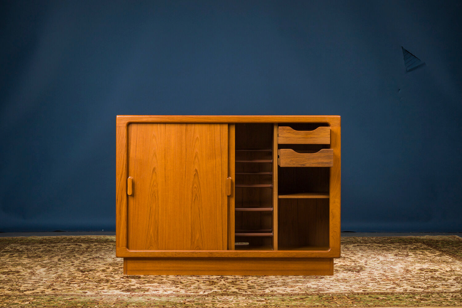 Vintage Teak Shoe Sideboard from CFC Silkeborg, 1970s