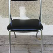 Old Soudexvinyl folding chair 70s