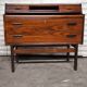 Vintage Scandinavian secretary Arne Wahl Iversen 1960 rosewood