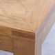 solid oak coffee table Aremberg parquet pattern from the 19th century