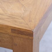 table basse chêne massif Motif Parquet Aremberg du 19e