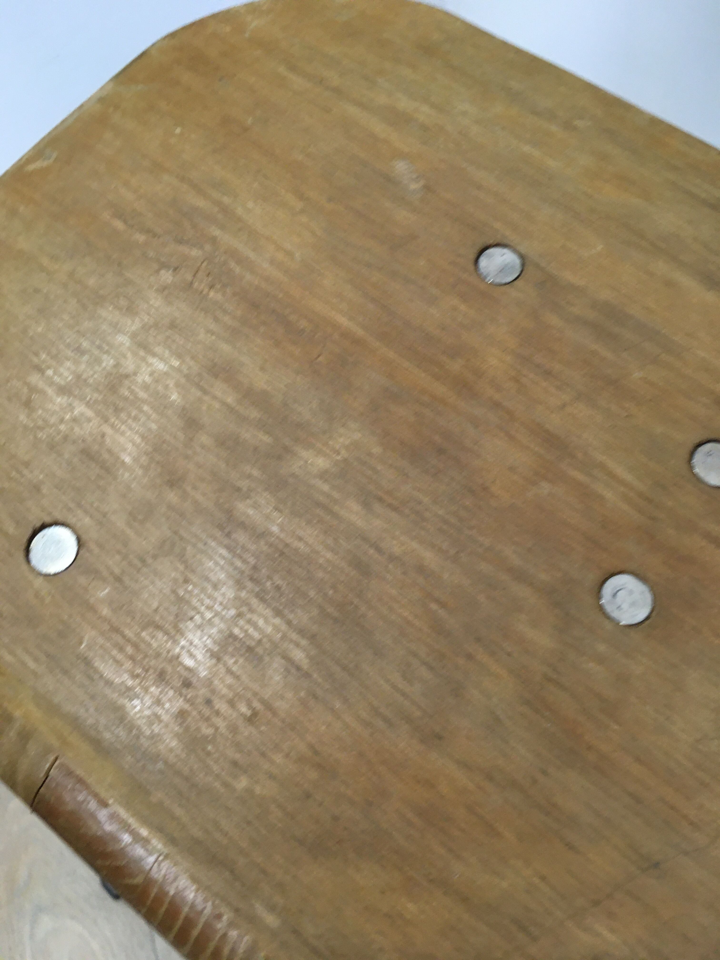 Wooden dragonfly stool