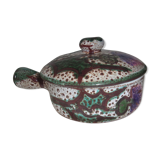 Caquelon with thistle decoration lid