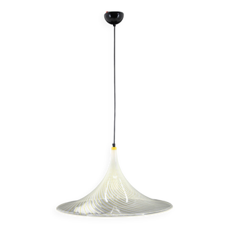 Lampe à suspension Guzzini « Trumpet » des années 1970 par Meblo, Italie