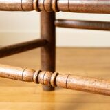 Set of 4 brutalist chairs