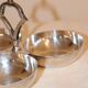 Silver-plated metal charm