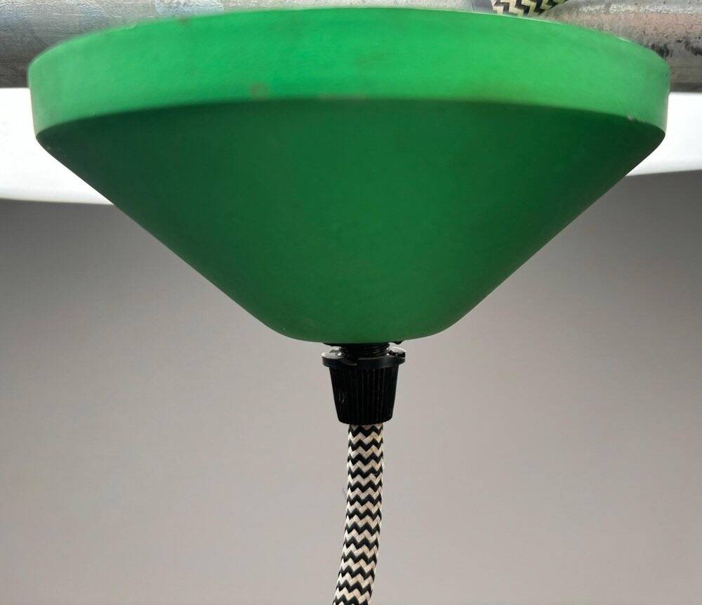 Italian Postmodern Pendant Lamps, 1980s, Set of 3