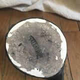 Matte black Vallauris ceramic pitcher