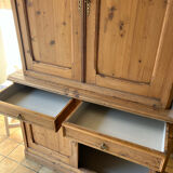 Buffet vaisselier deux corps