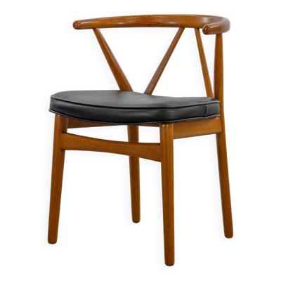 Fauteuil modèle 255 de Henning Kjaernulf pour Bruno Hansen