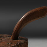 19th century rustic handmade stool