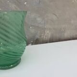 Large green vase