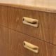 Commode basse 3 tiroirs de la marque GPlan en teck des années 70