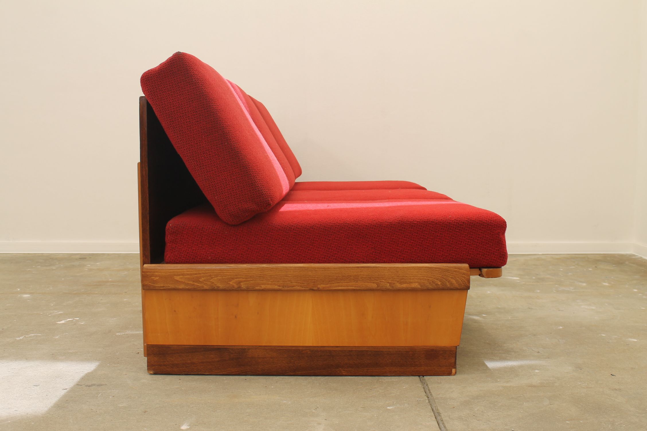 Midcentury Folding Sofa by Mier, 1960s, Czechoslovakia