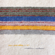 Hand-woven handmade rug - 140 x 200 cm - multicolor & white