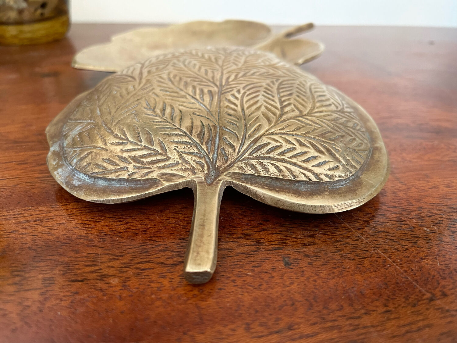 Brass leaf trays