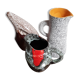 Lot de 3 vases et céramiques, 1950/60