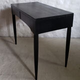 Black art-deco desk