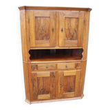 Louis XVI period corner cabinet in walnut from the 18th century