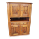 Louis XVI period corner cabinet in walnut from the 18th century