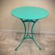 Table de jardin, en fer