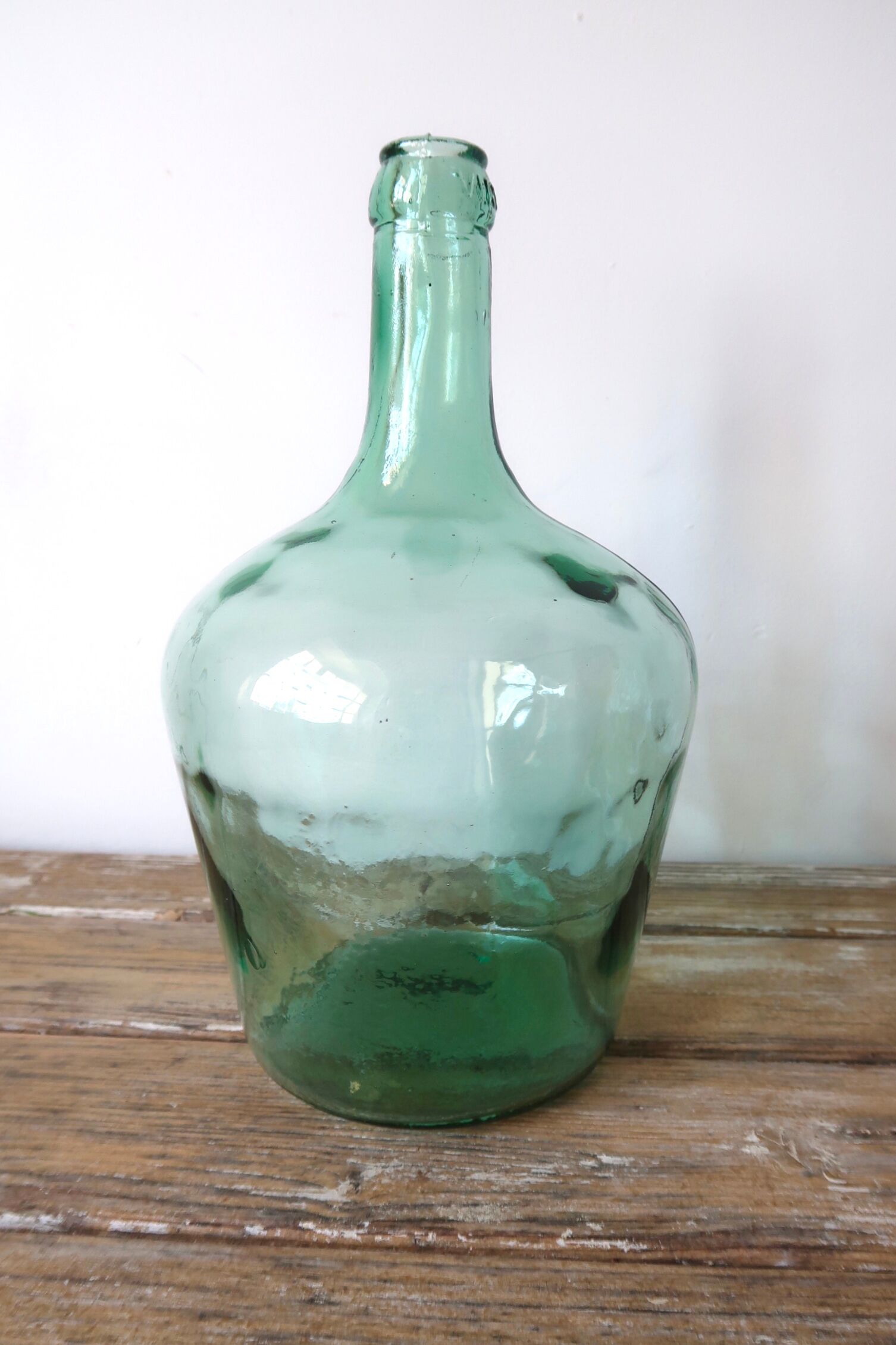 Demijohn green 2 liters