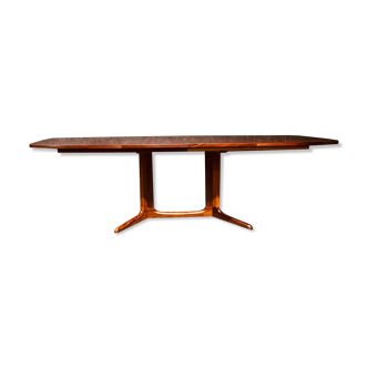 Table extensible danoise en bois de rose