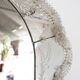 Italian Venetian Murano Floral Wall Mirror