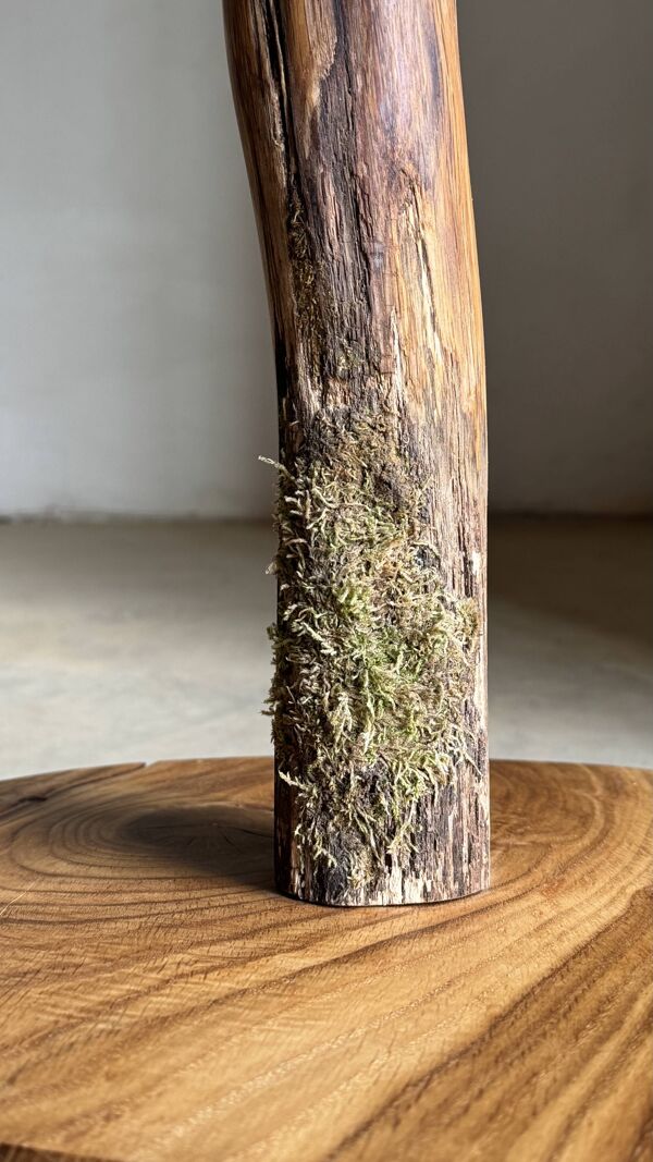 Porte-manteau sculptural - Porte-manteau en bois de chêne