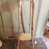 Old selette handcrafted floor lamp