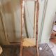 Lampadaire artisanal selette ancienne