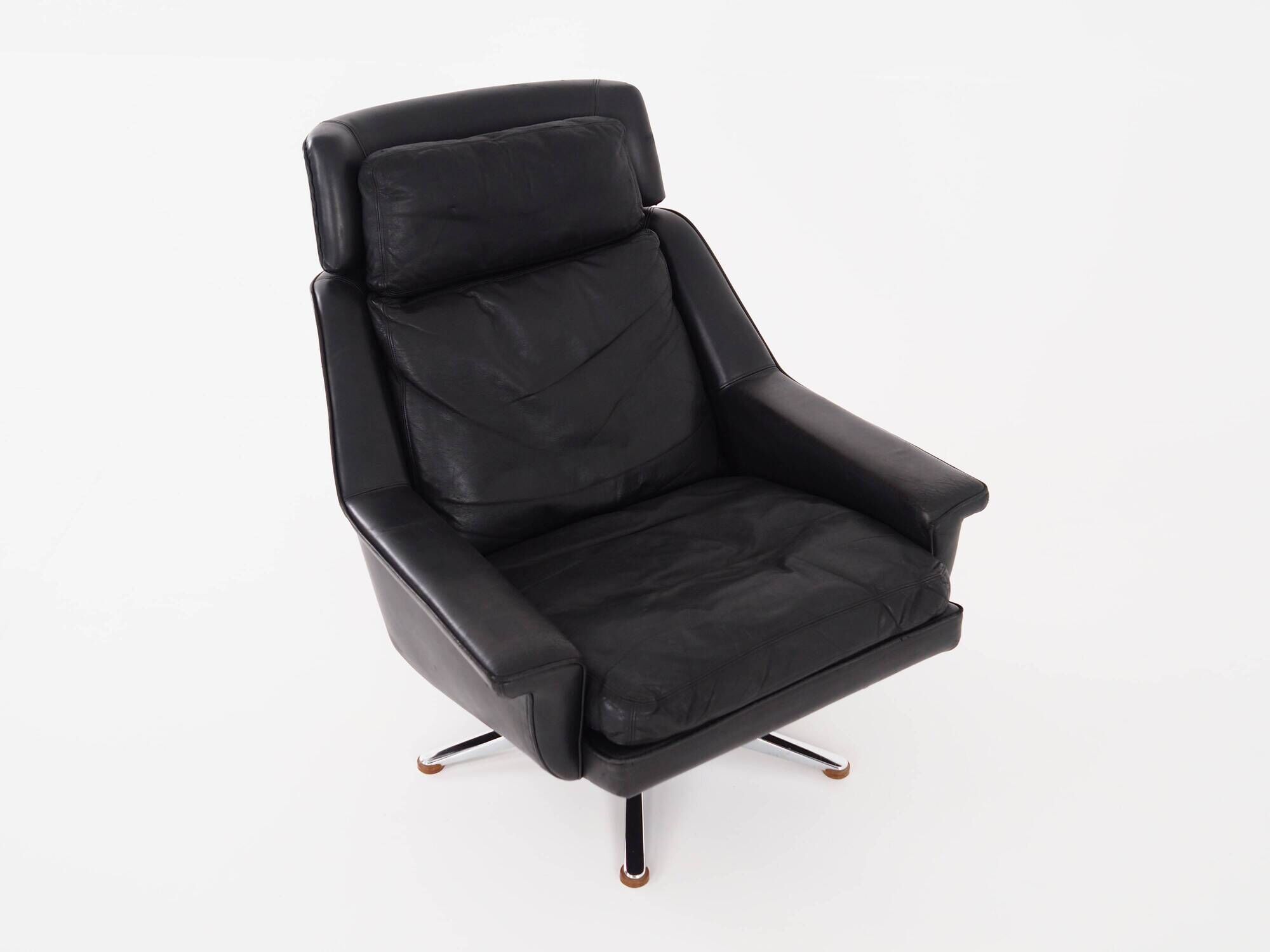 Office armchair, Danish design, 1970s, designer: Werner Langenfeld, Esa