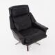 Office armchair, Danish design, 1970s, designer: Werner Langenfeld, Esa