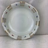 Plat rond creux made in france Porcelaine Limoges