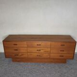 Scandinavian dressing chest of drawers 60s