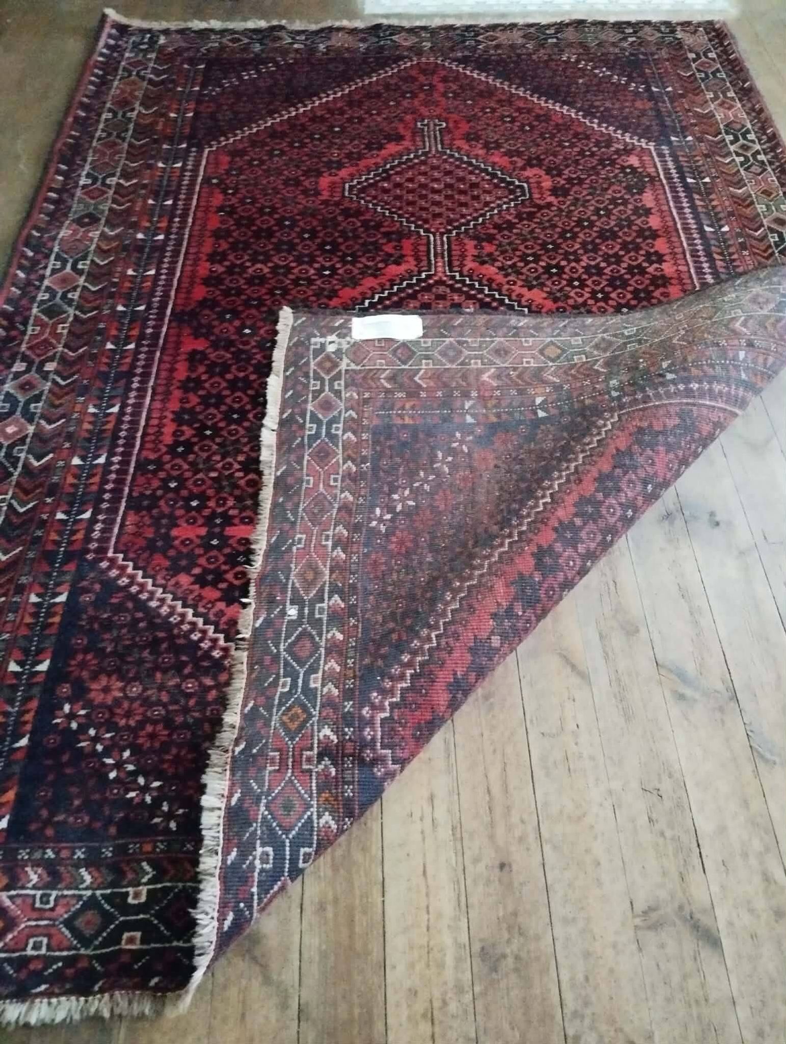 Handmade Persian Shiraz rug 280x200cm