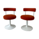 Paire de fauteuils tulipe