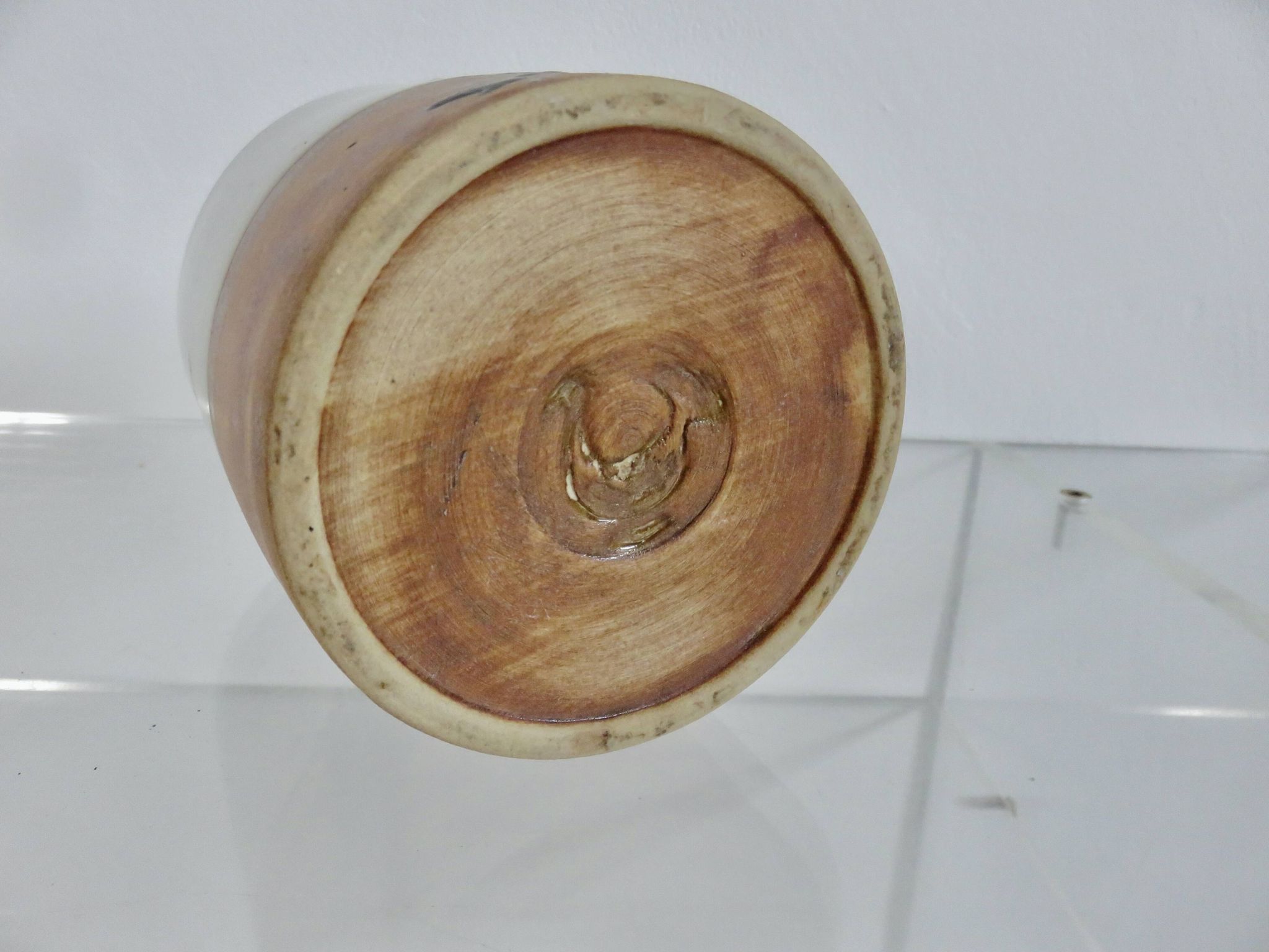 Vase en grès "poterie de la colombe" années 50 60